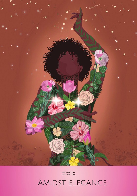 Amidst Elegance oracle card
