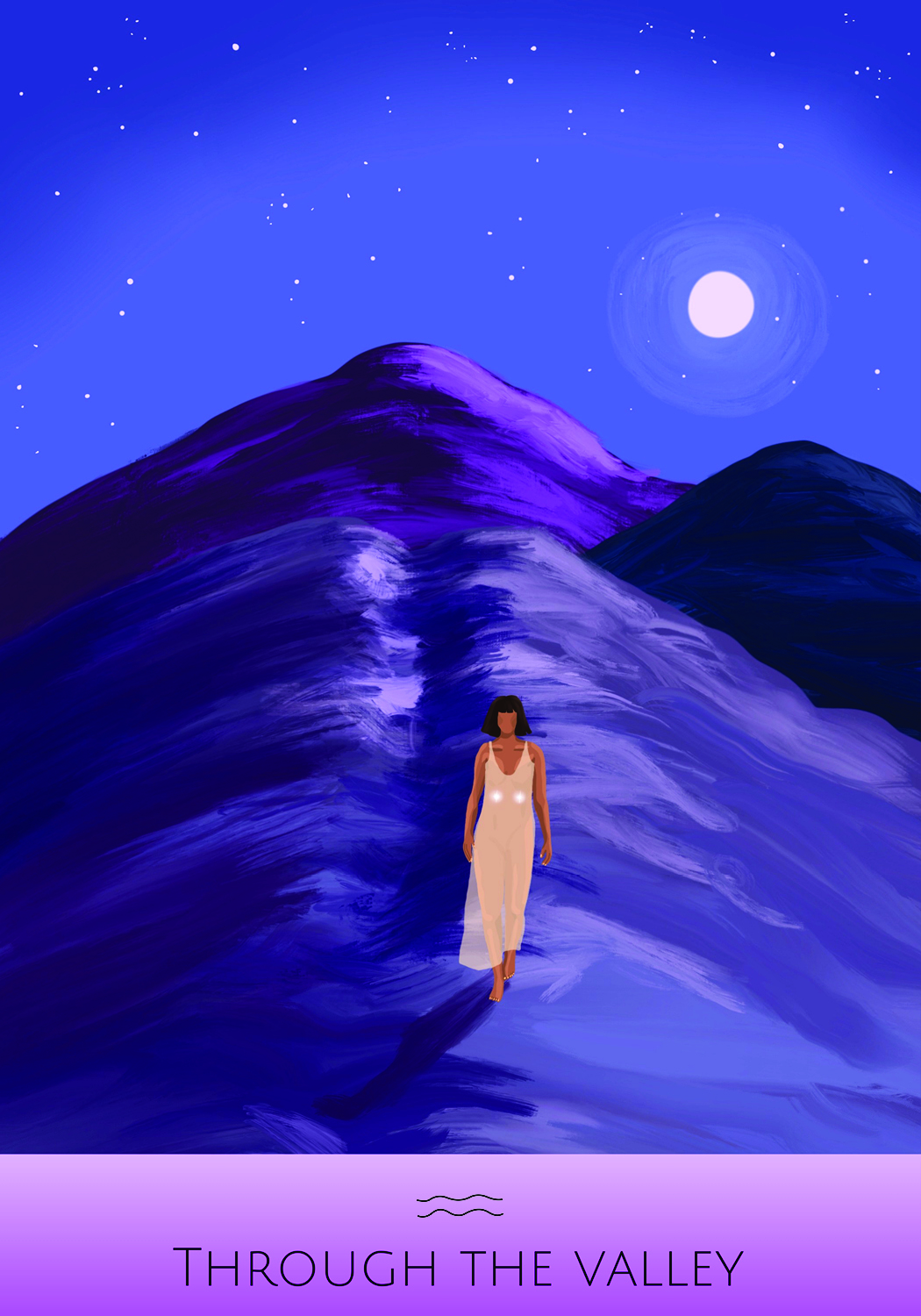 Through the Valley oracle card